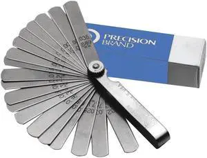 PRECISION BRAND 19821 Feeler Gauge,High Carbon Steel,Assort.