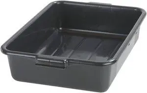 CARLISLE FOODSERVICE N4401003 Tote Box, Black, Polyethylene