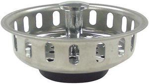 KISSLER 59-2015 Basket Strainer, Stainless Steel/Chrome, 3-1/4 in, PK5