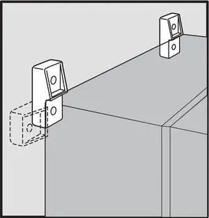 NVENT HOFFMAN UUMF Foot Kit, Kit Accessory, Fiberglass