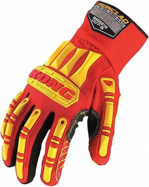 KONG KRC5-02-S Cut Resistant Impact Coated Gloves, Cut Level A5 ,Silicone