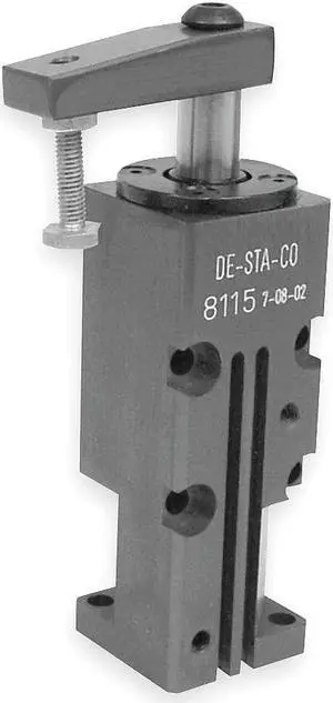 DE-STA-CO 8115 Pneumatic Swing Clamp,RH Swing,22 Lb