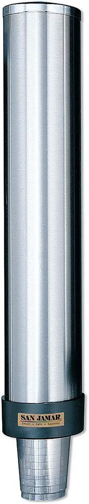 SAN JAMAR C3400PGR Cup Dispenser, 12 to 24 Oz Cups