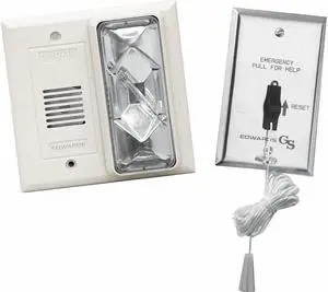 EDWARDS SIGNALING 7008B-N5 Call for Assistance Kit,Buzzer/Strobe