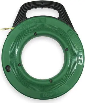 Fish Tape,3/16 In x 100 ft,Nylon GREENLEE FTN536-100