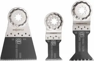 Fein E-Cut Combo Pack, Metal, 7-3/4" L, PK3 2-9/16", 1-3/8", 1-3/4" 35222952030