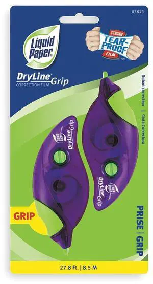 Liquid Paper Correction Tape,  PK 2 White   87813