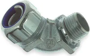 THOMAS & BETTS 5255 Noninsulated Connector,1-1/4 In.,Steel