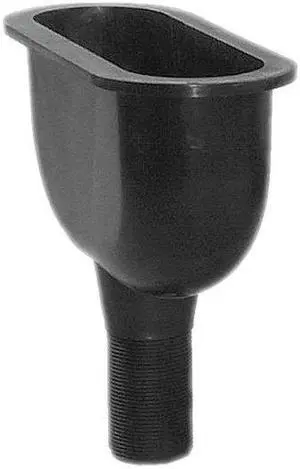 ORION CS1-6x3x4 3 7/8 in W x 7 in L x 6 7/8 in H, Above or Below, Polyethylene