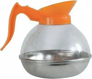 CRESTWARE PD64D Orange 64 oz Coffee Decanter