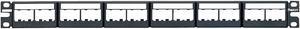 Patch Panel, Mini-Com, Rack Mt, 24 Port