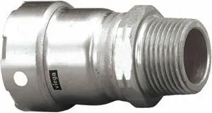 Viega Megapress Stainless 304 Adapter, 1" x 1" Tube Size   95245