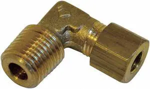 LEGRIS 0109 04 10 4mm Compression x Male BSPT Brass 90 Degree Elbow 10PK