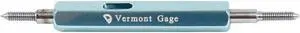 VERMONT GAGE 301101040 Go/No Go Plug Gage Assy,No 0-80 UNF 2B