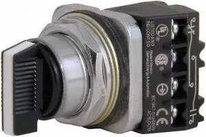 Siemens Non-Illuminated Selector Switch 30mm Black   52SA2CABA1