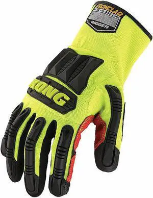 KONG KRIG-06-XXL KONG(R) Mechanics Gloves, Synthetic Leather Palm, Nylon,
