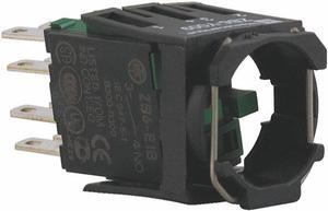 SCHNEIDER ELECTRIC ZB6Z3B Contact Block,2NO Slow Break,16mm