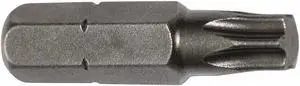 APEX TOOL GROUP 440-TX-40-W-5PK Torsion Bit,SAE,1/4",Hex,T40,1",PK5