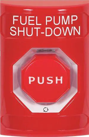 Safety Technology International Fuel Pump Shutdown Push Button SS2009PS-EN
