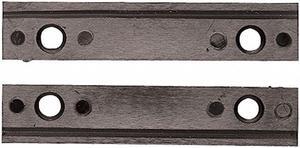 PANAVISE 344 Repl Grooved Jaws,Bench Vise,Nylon,Black