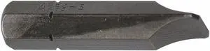 APEX TOOL GROUP 445-4X-5PK Torsion Bit, SAE, 1/4", Hex, 10F-12R, 1", PK5