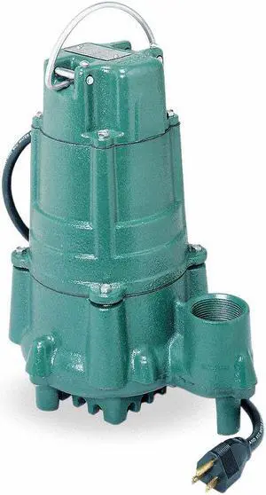 ZOELLER 140-0002 1 HP 1-1/2" F Submersible Sump Pump 115V None