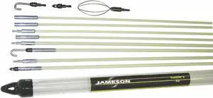 JAMESON 7-8-IK Installer's Glow Rod Kit w/ 35 ft. of Fiberglass Fish Rod