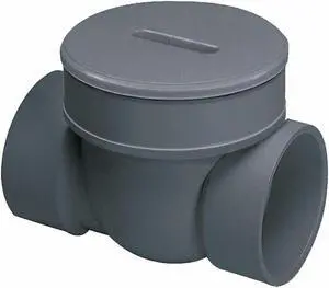 SPEARS S275P Backwater Valve,2 In.,PVC,120 Deg F