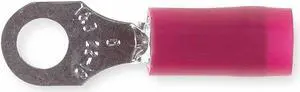 STA-KON RA18-6 22-16 AWG Nylon Ring Terminal No 6 Stud PK100