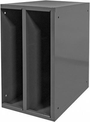 Industrial Storage Cabinet, Gray, 24" H X 13-3/4" W X 24-1/4" D, Assembled