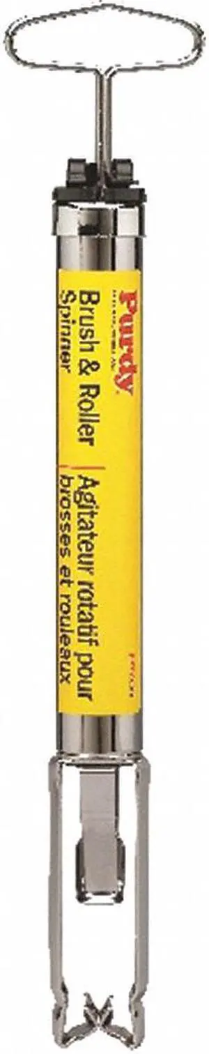 PURDY 140755200 Paint Brush Roller, Spinner, Silver, Steel