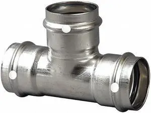 VIEGA 85642 Viega ProPress tee, 1" x 1" x 1/2"