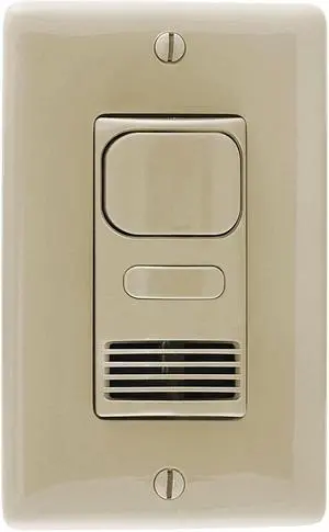 HUBBELL WIRING DEVICE-KELLEMS AD2000I1 Occ/Vac Sensor,DT,1000sq.ft.,Ivy