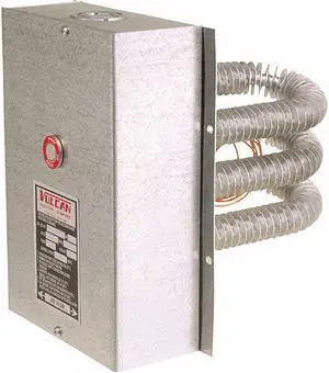 VULCAN VFT38-3B Finned Tubular Air Duct Heater,240V