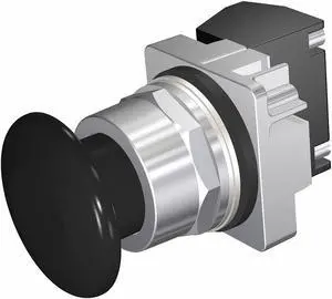 SIEMENS 52PM9W1K Push Button Operator, 30 mm, 1NO, Black SIEMENS 52PM9W1K Push Button Operator, 30 mm, 1NO, Black