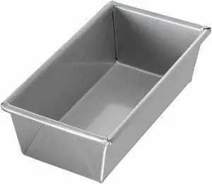 CHICAGO METALLIC 41065 Bread Pan,Single,Glazed,8x4