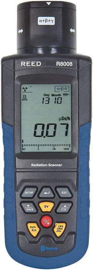 REED INSTRUMENTS R8008 Portable Radiation Meter