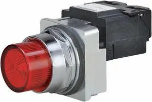 Siemens Pilot Light Complete, 30mm, 120VAC Voltage, Lamp Type: Incandescent