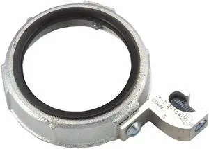 RACO 1215 IMC Bushing, 1-1/4 in, Threaded, Iron, Zinc Plated, Gray