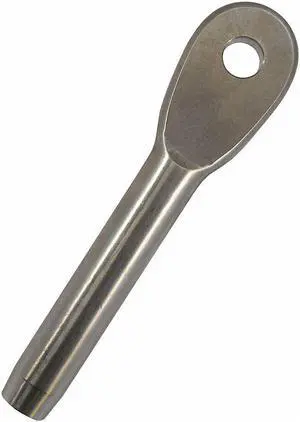 LOOS 668-2X Eye End Fitting,316 S.S,Size 1/16