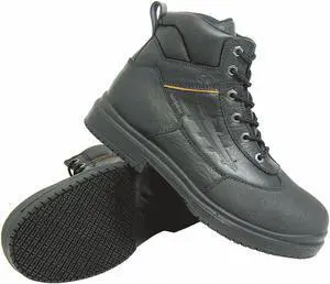 GENUINE GRIP 7800-8.5W Unisex 6-Inch Work Boot, 8 1/2 W, Steel Toe, 6 in H,