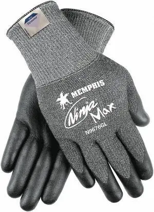 Mcr Safety Cut-Resistant Gloves,S/7,PR  N9676GS