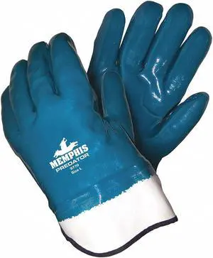 MCR SAFETY 9770 Coated Gloves, Cut Level A4 ,Foam Nitrile ,Smooth ,L 1 PR