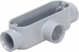 Raco Conduit Outlet Body,Aluminum,Trd Sz 1in  T100