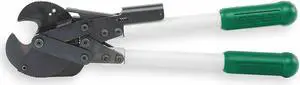 GREENLEE 774 19-1/8" Ratchet Action Cable Cutter, Shear Cut