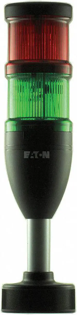 Eaton Tower Light,70 mm,Steady,Rd,Gr  SL7-100-L-RG-24LED