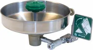 HAWS 7360BT-7460BT Plumbed Eyewash, Wall Mount, Plumbed, 14 1/12 in H., 14 3/4