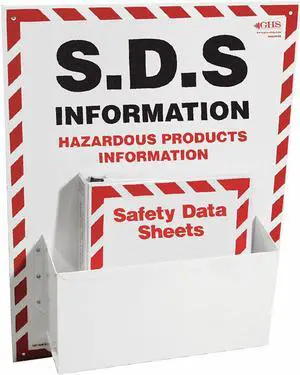 GHS SAFETY GHS1012 GHS Center,English