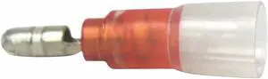 VELVAC 30169 Male Disconnect, Red, 22-18AWG, PK10, Insulation: Full