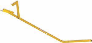 ACCUFORM FRR390 Portable Rail Clamp Sign Holder,Yellow